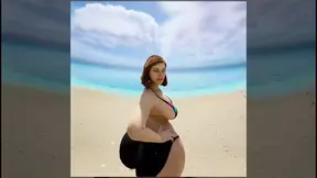 THE DUKEZ vr Big Ass PAWG MILF Mrs. Keagan takes BBC on the beach