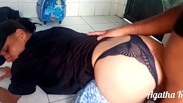 Sapatão não resiste a visita do amigo (Leo Ogro)