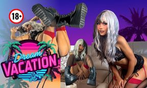 Bored Asian Girl And Tropical Island Secrets