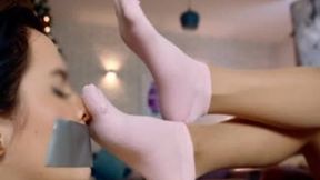 The Slave Woman Is Smelling Socks And Pantyhose Of Her Lady In The Prison Box - Part 01 - HD 1280x720