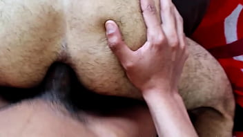 Bear with Hairy Ass Ends up Filled with Hot Cum