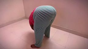 Huge PAWG Arabian Muslim Hotel Maid Clean My Room, Then I saw Her Big Booty &amp_ Masturbating