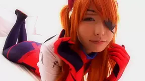 Chika Arimura in Evangelion: Asuka Swallows The Load - CosplayInJapan