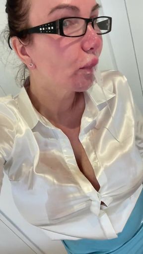 Secretary Extreme Throat Fuck for Bonus