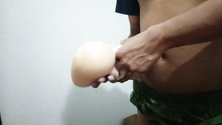 Breeding my faux cootchie plaything with my frigs. Adoring faux bootie