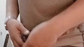 Hot Asian MILF's jaw-dropping solo performance for her soldier husband