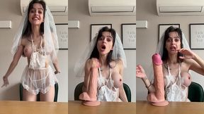 very dumb girl!