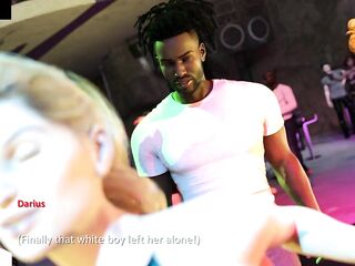 This babe Cheats on Her BF For LARGE EBONY ROD- The Spellbook cg Animated Gameplay