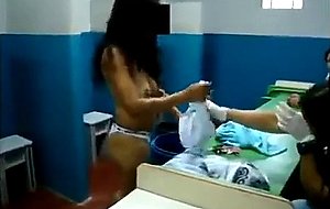 Strip searched inbrazilian prison