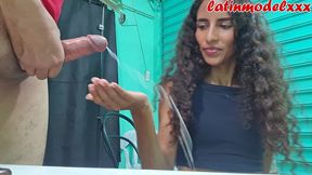 subscribers only. she asked for help with her school homework. her step father wanted a handjob in exchange. big load