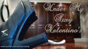 Under My sexy Valentino's