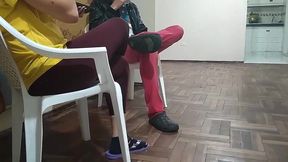 por fin logre follarme ala mejor amiga de mi esposa cuando se queda en casa que rica cojida es una gran puta