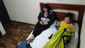 por fin logre follarme ala mejor amiga de mi esposa cuando se queda en casa que rica cojida es una gran puta