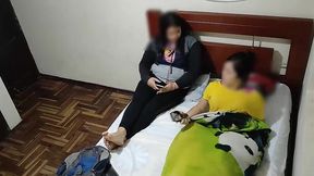 por fin logre follarme ala mejor amiga de mi esposa cuando se queda en casa que rica cojida es una gran puta