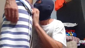 novinho realiza do desejo de sentir o pau grosso do cafucu, e acobou realizando o desejo.