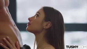 TUSHY - Anal-crazy ski instructor Liya shows off her skills