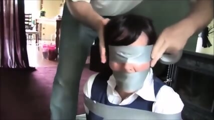 Dixie Gagged And Blindfold