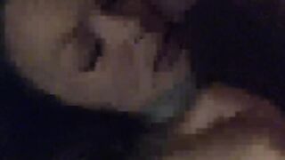 big black cock inside my Wifey Mouth 10 Inch