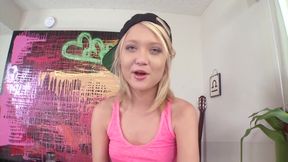 Pungent blonde dakota skye and huge meat member