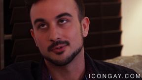 Mature homosexual dicked hard by a bearded jock
