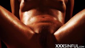 Hot girl takes massive dick&#x1F32D; reverse cowgirl then deep throats
