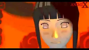 Naruto, Sakura Hinata Heat Up in Wild 3D Hentai Encounter