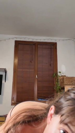 Long blowjob before he puts it on me   Clip 1