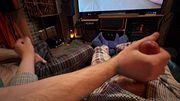 I invited my straight friend over, turned on porn and got him to jerk off with me.✊🍆💦✊🍆💦