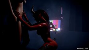 futa hentai succubus giant monster fucking
