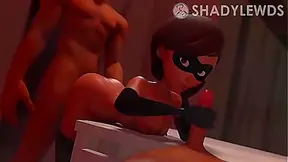 Helen Parr Threesome