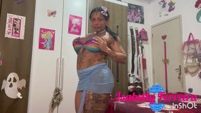 isabelly ferreira e o entregador de gas