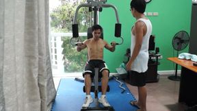 Ticklish Gym Buddies