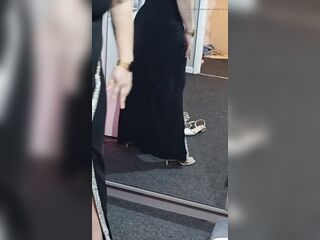 Stepmom get changed in fresh costume in front of stepson penis