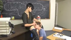 Jae Landen and Jayden Ellis Share Intense Gay Anal Session in School 18+ Setting