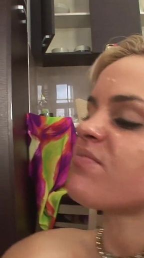 Oiled lesbians fisting each other
