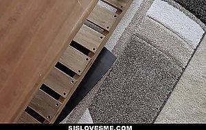 Sislovesme - stepsis caught perv stepbro jerking off