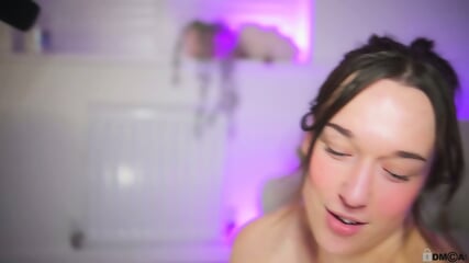 Innocent teen's first DP leaves her dripping and shaking