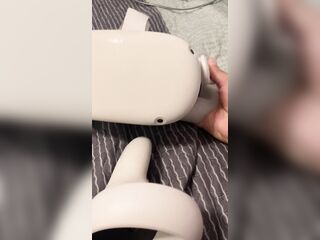 This is the Oculus Quest two, I can watched VR Reality any honeys real pornstar have a fun it!