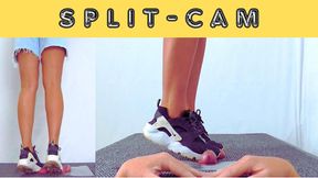 Punished Under My Old Nike Huaraches - Split Cam - AmbersCBT - 73SPC