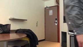 French teen takes double penetration and loves it