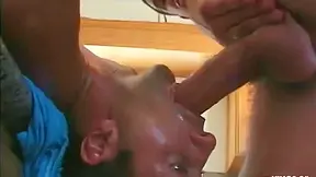 Delivery Man Gets His Asshole Rammed By A Muscular Client With Huge Dick
