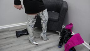 Boots Try on Haul! Trying on Different Boots