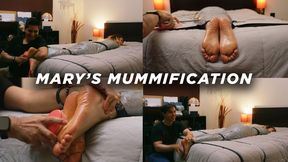 MARY MUMMIFIED FOR HARDCORE TICKLING