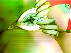 Getting fucked by a sexy pink alien
