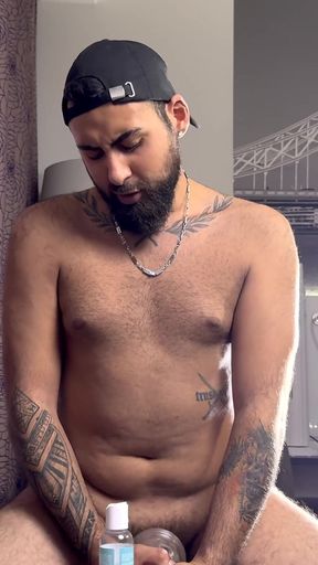 Destroying My Toy Pussy with My Heavy Dick