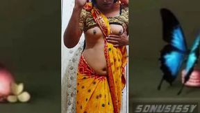 Hot sexy cd bottom sonusissy in saree navel