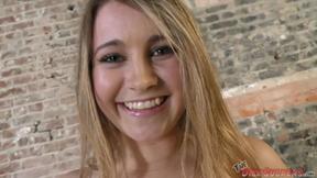 ”Kinsley Eden's Timid but Sultry Blowjob”