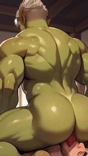 Gay Alien Orgy