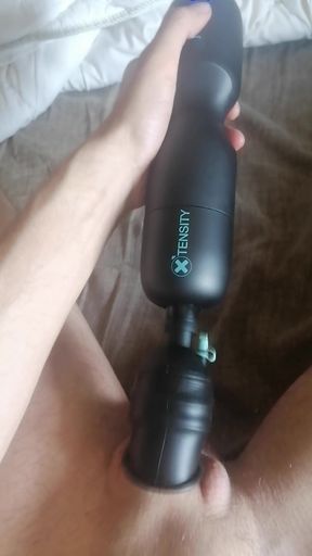 XTensity masturbator on my dick - Sextoy Moans