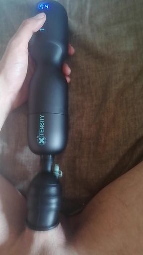 XTensity masturbator on my dick - Sextoy Moans
